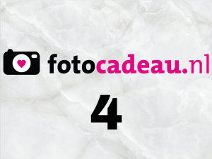 Naambordje met logo van Fotocadeau.nl