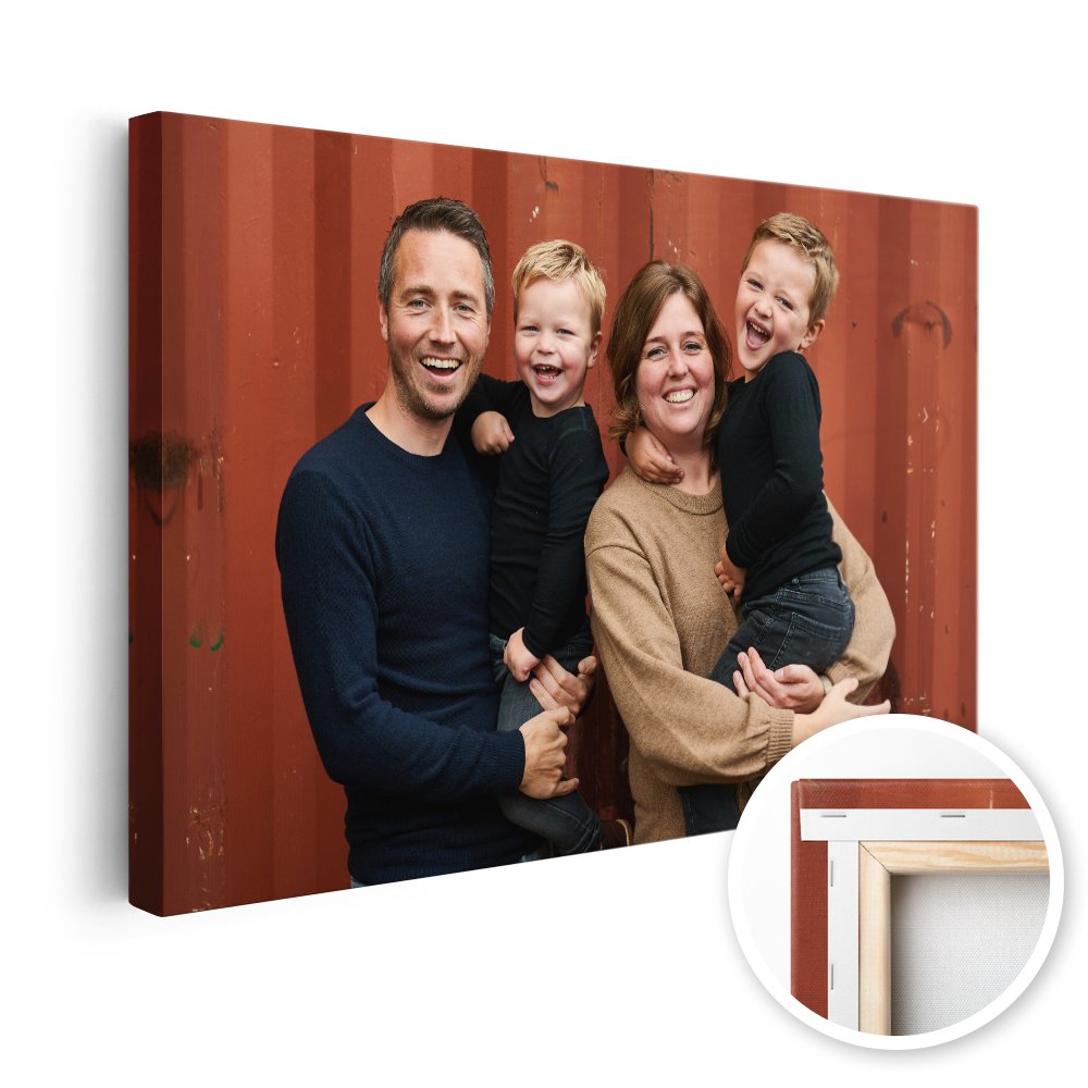 Aanleg bewijs zonde Foto op canvas - 30% Korting - Nu bestellen = morgen in huis!