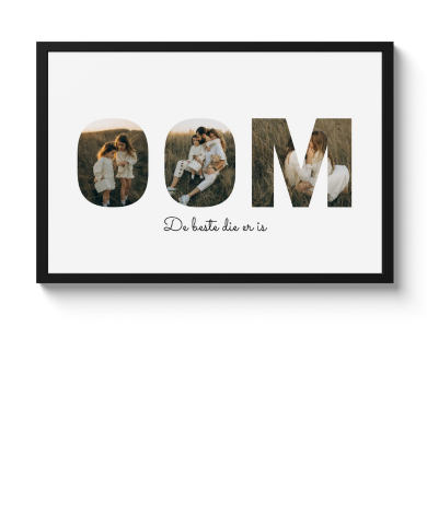 Letter collage - Oom