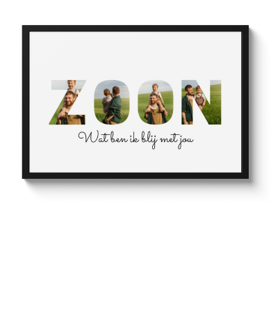 Letter collage – Zoon