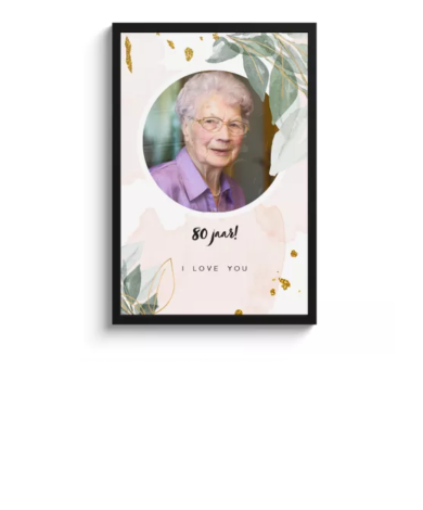 Foto in lijst - Jubileum
