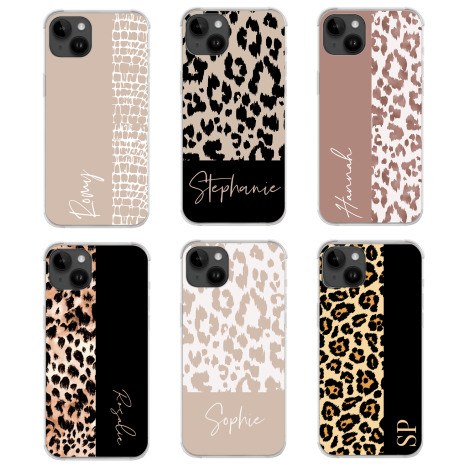 Voorbeelden van telefoonhoesjes dierenprint