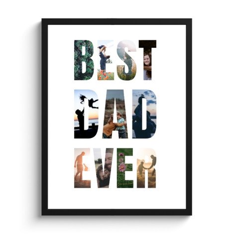 Foto in lijst - Best dad ever