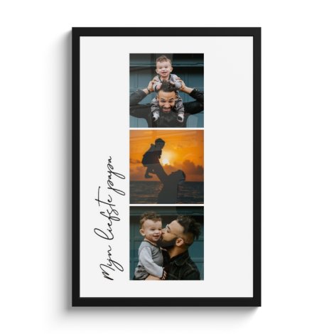 Foto in lijst - Collage verticaal