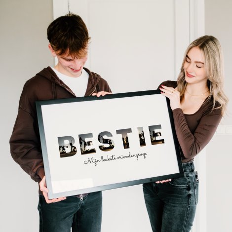 Letter collage - Bestie