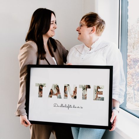 Letter collage - Tante