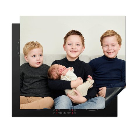 Inductie beschermer met foto