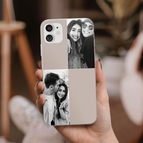 Telefoonhoesje met twee foto's