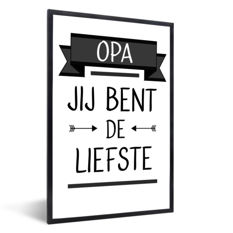 Vaderdag - Opa jij bent de liefste Fotolijst