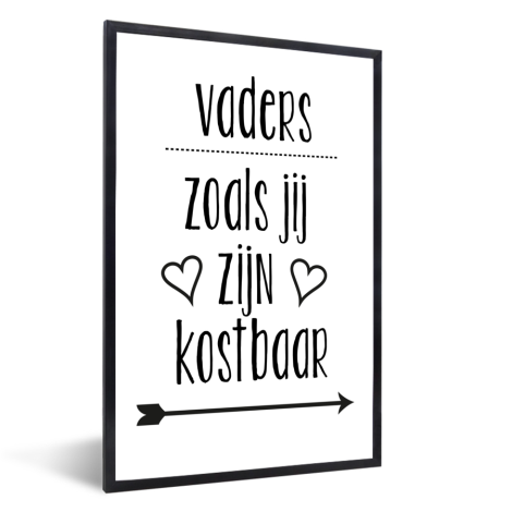 Vaderdag - Vaders zoals jij zijn kostbaar Fotolijst