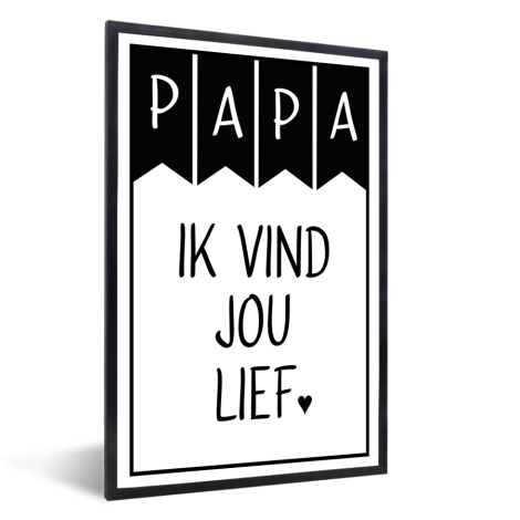 Vaderdag – Papa ik vind jou lief Fotolijst