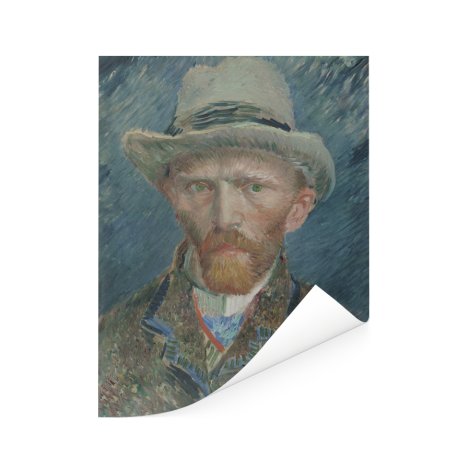 Zelfportret 1887 - Schilderij van Vincent van Gogh Poster