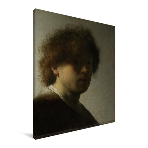 Zelfportret van Rembrandt - Schilderij van Rembrandt van Rijn Canvas