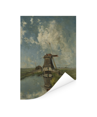 In de maand juli - Schilderij van Paul Joseph Constantin Gabriel Poster