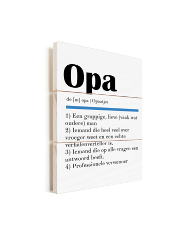 Vaderdag - Definitie Opa Vurenhout