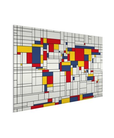 Mondriaan origineel aluminium