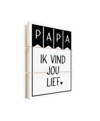 Vaderdag â€“ Papa ik vind jou lief Vurenhout