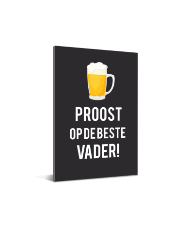 Vaderdag - Proost op de beste vader! Aluminium