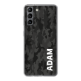 Zwart-grijs telefoonhoesje camouflage thumbnail
