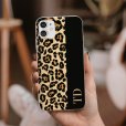 Telefoonhoesje met panteprint en initialen thumbnail