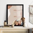 Foto en tekst als poster met lijst voor oma  thumbnail