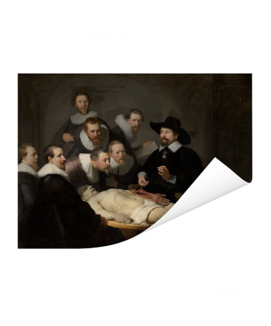 De anatomische les van Dr Nicolaes Tulp - Schilderij van Rembrandt van Rijn Poster