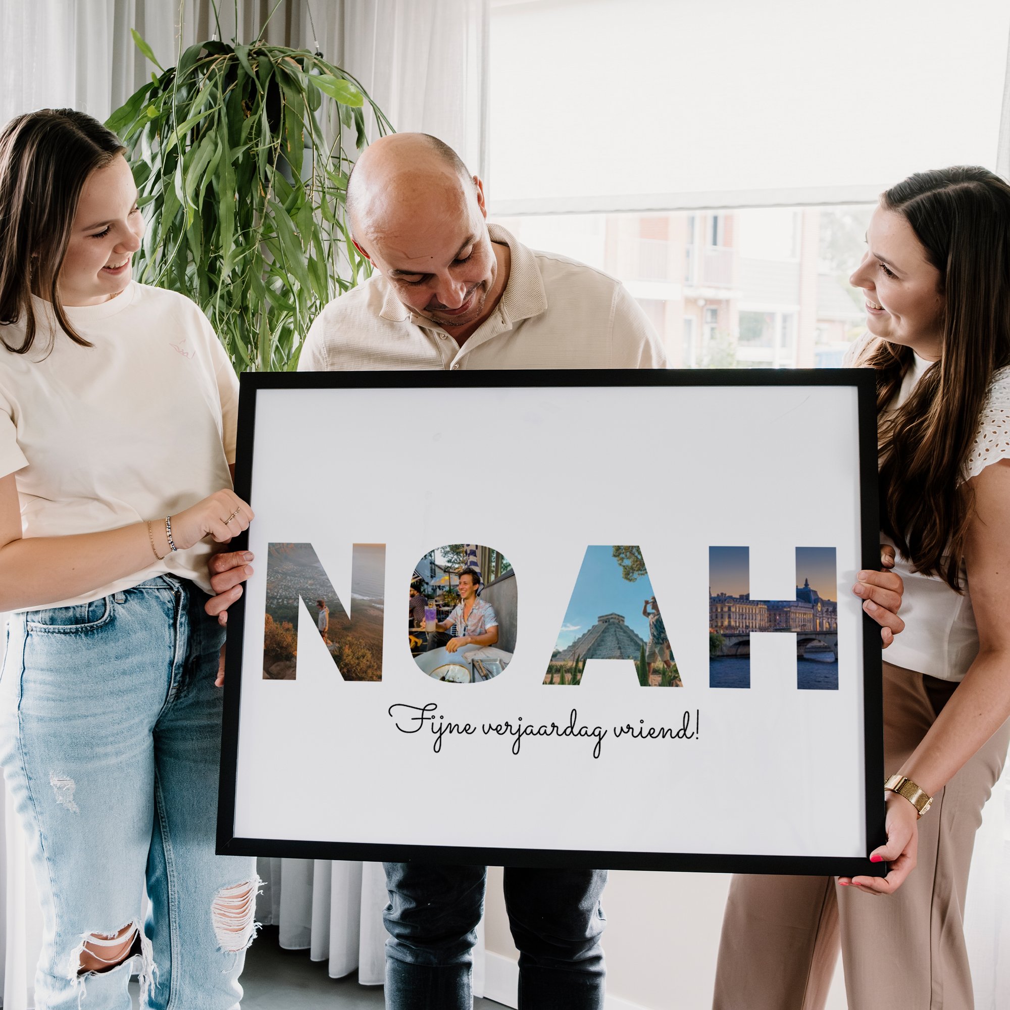 Foto in lijst - Eigen naam