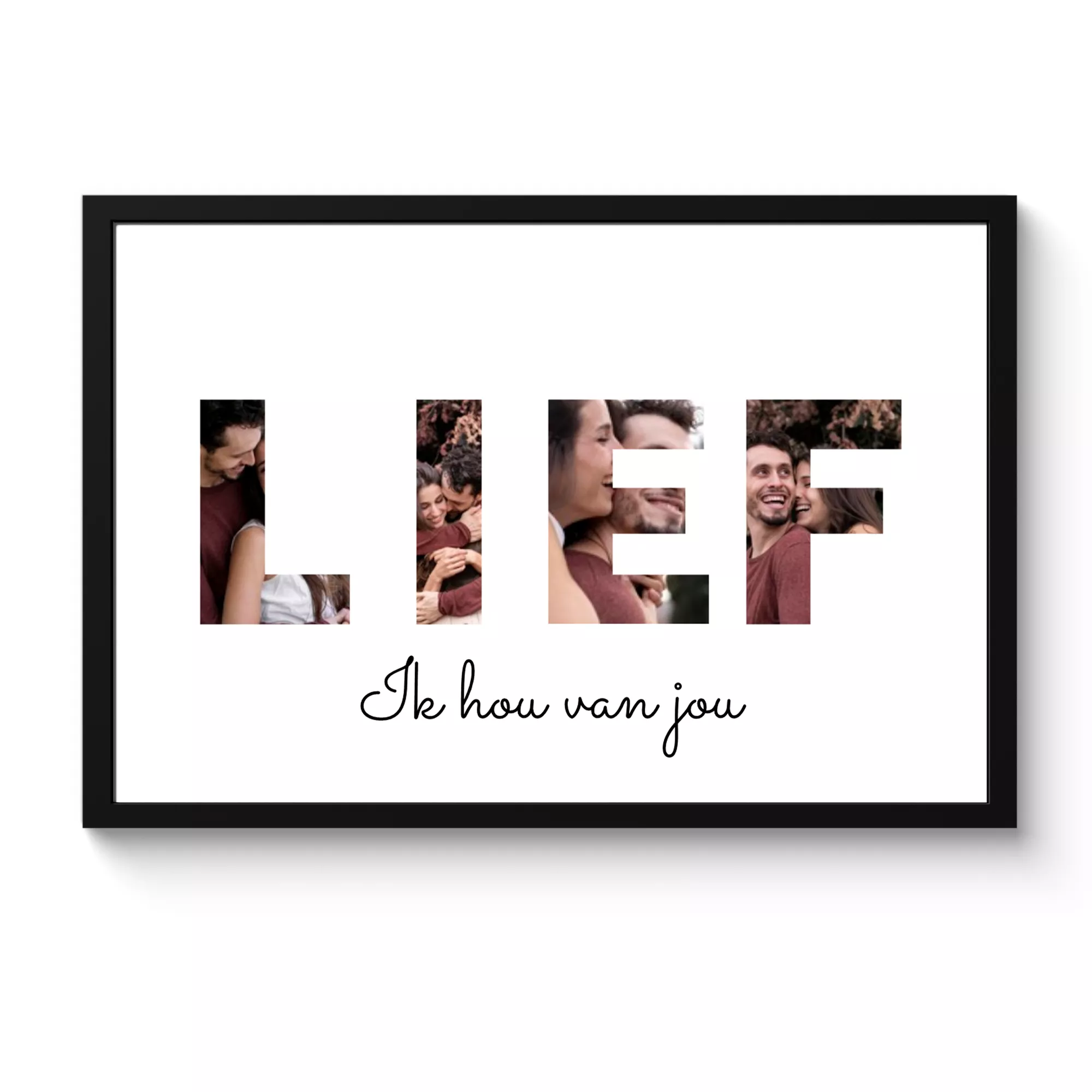 Letter collage Lief