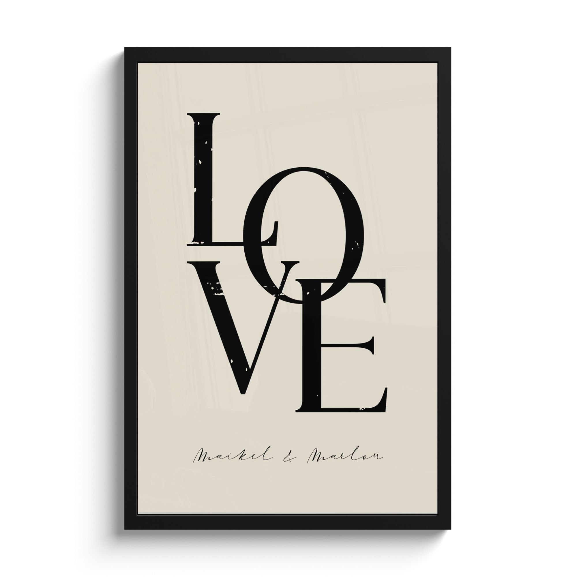Foto in lijst – Love