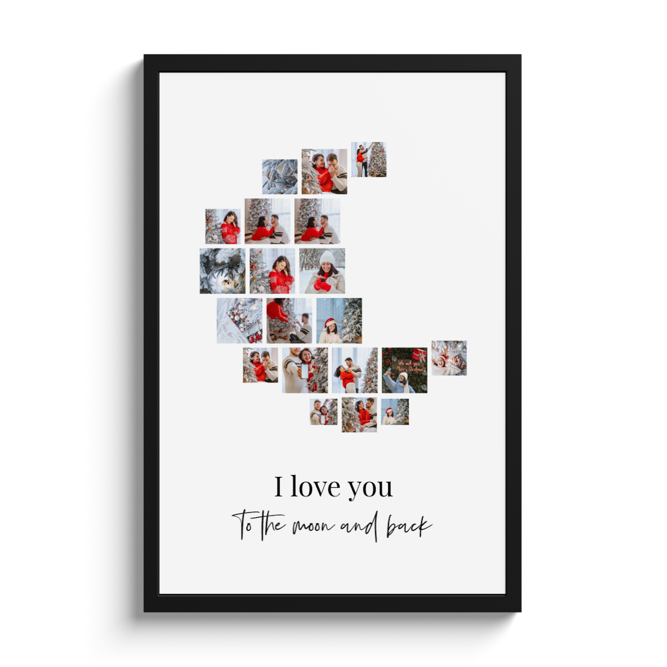 Foto in lijst - Maan collage
