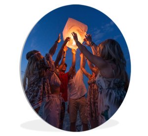 Foto op aluminium 100x70 cm