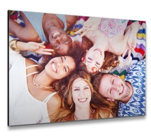 Foto op aluminium 60x40 cm