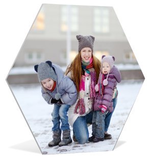 Foto op aluminium 60x40 cm