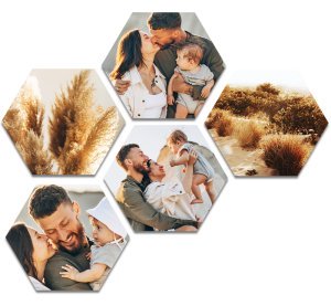 Foto op aluminium 40x30 cm