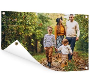 Foto op aluminium 40x30 cm