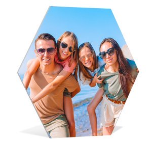 Foto op aluminium 60x40 cm