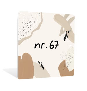 Foto op aluminium 100x70 cm