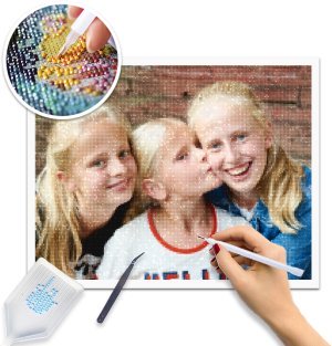 Foto op aluminium 40x30 cm