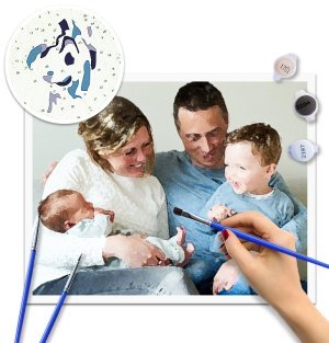 Foto op aluminium 100x70 cm