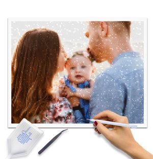 Foto op aluminium 40x30 cm