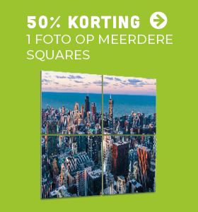1 foto over meerdere squares