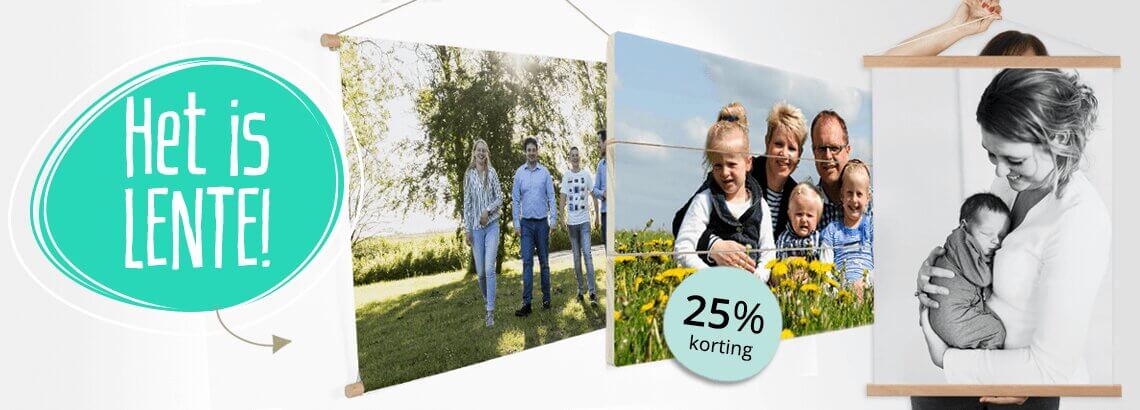 Lente aanbieding fotocadeau