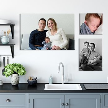 Foto op canvas