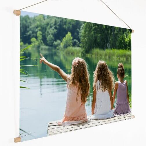 Foto op textielposter zomer