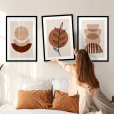 Fotowand warmte van bruin - Set 3 stuks (Compleet)-thumbnail-1