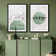 Fotowand vogels van vrijheid - Set 2 stuks (Compleet)-thumbnail-1