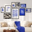 Fotowand artistiek blauw - Set 9 stuks (Compleet)-thumbnail-1