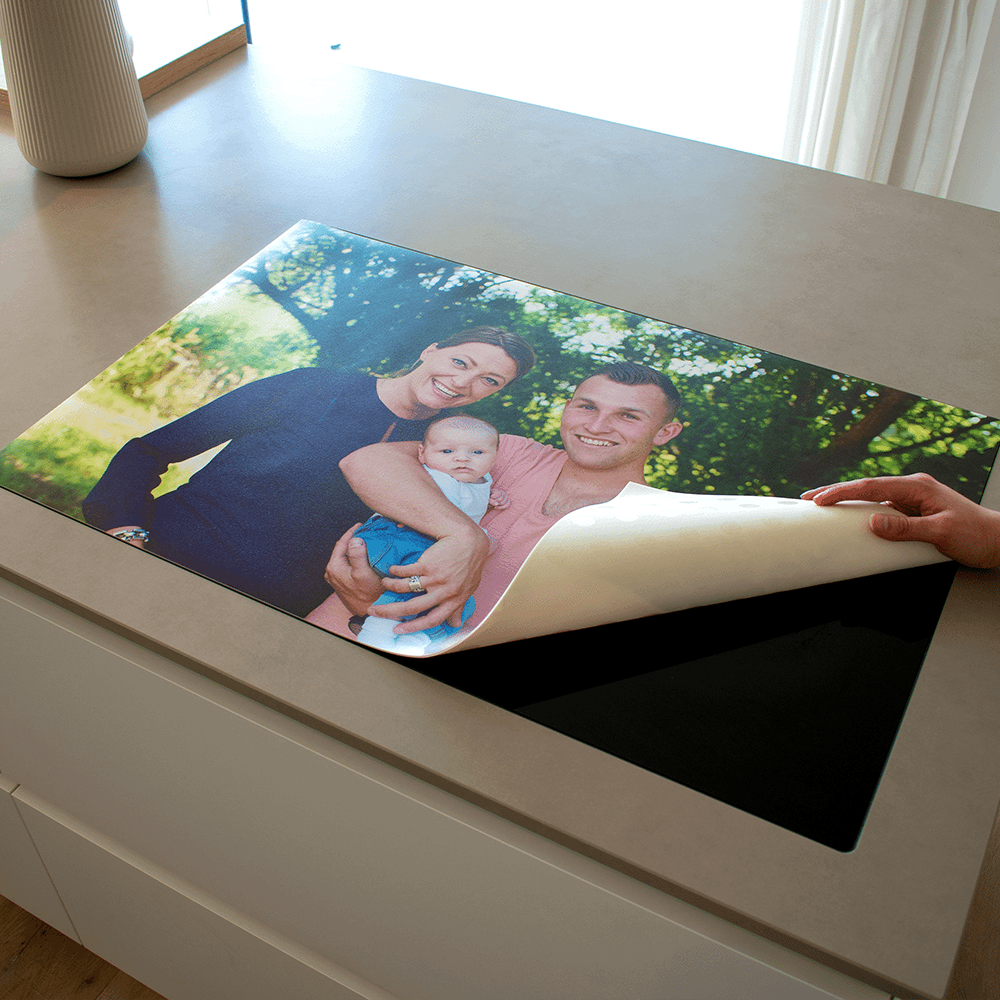 Inductiebeschermer met eigen foto