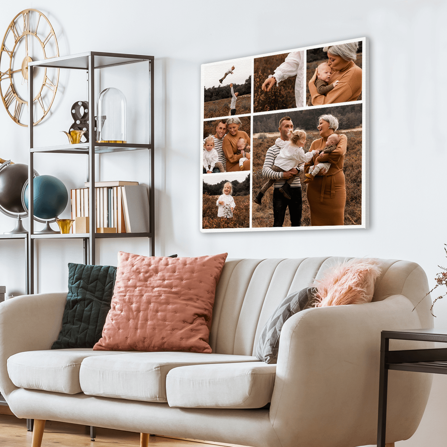 Canvas collage