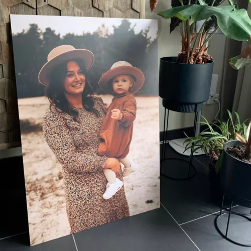FOTO OP ALUMINIUM